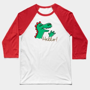 Cute little Dinosaur Baseball T-Shirt